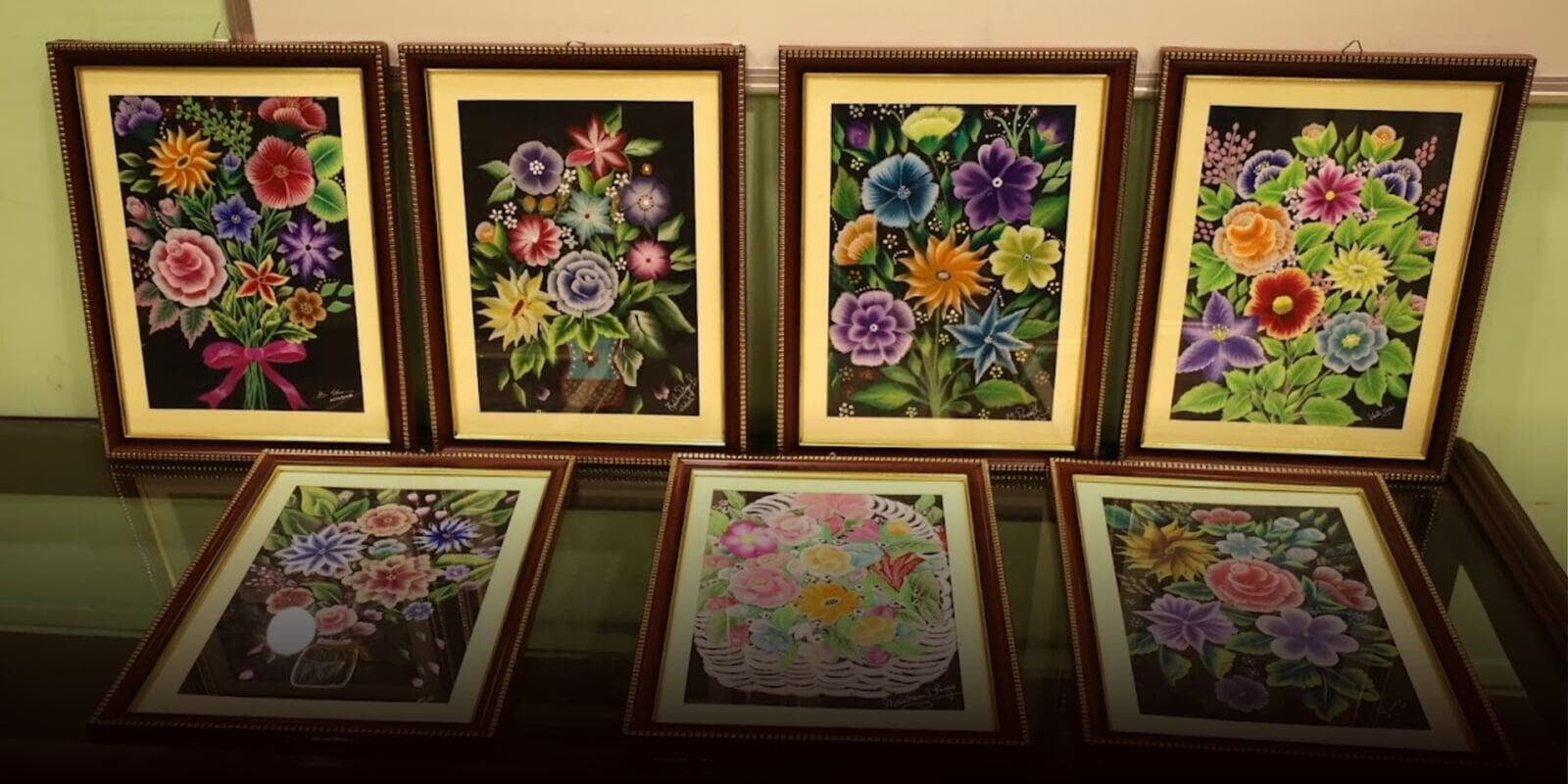 Valedictory Function of the 4th Batch of the One Stroke Painting Course